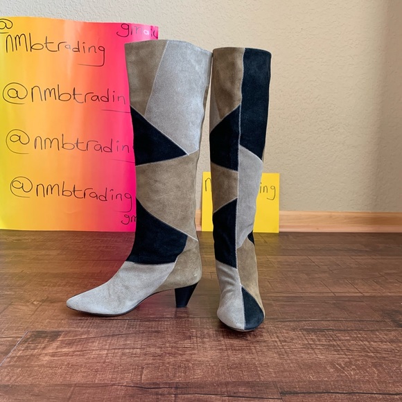 Isabel Marant Etoile 8M(38) patch multicolor boots - Picture 8 of 16